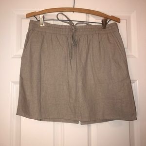 Forever 21 Linen Skirt Size M